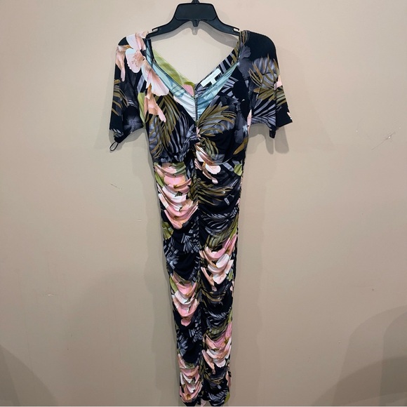 Favorite Daughter The Bad Decisions V-Neck Body-Con Dress - Picture 3 of 5